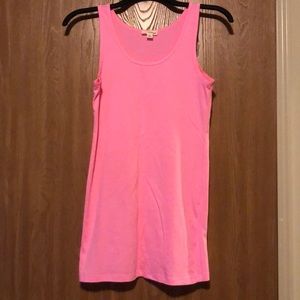 Pink tank top by Zenana Outfitters. Size L.